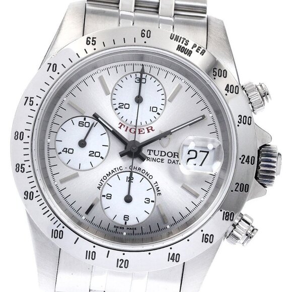 TUDOR Prince Date Chrono Time Tiger 79280P Automatic Men's Watch_890599 - Picture 1 of 6